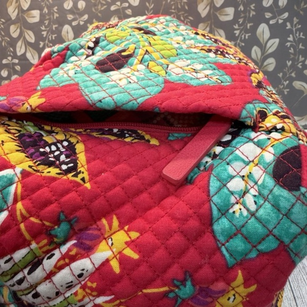 Vera Bradley satchel Hadley‎ bag in Rumba medium size Pink floral Purse - Picture 8 of 15
